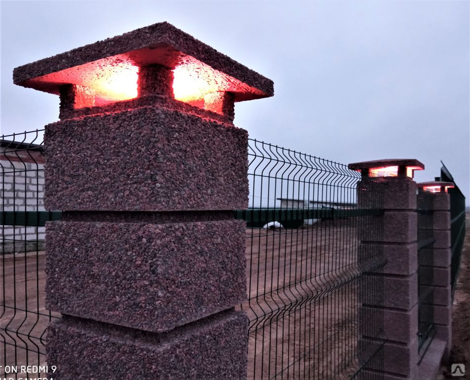 Фонари На Столбы Забора Фото — Фото Картинки