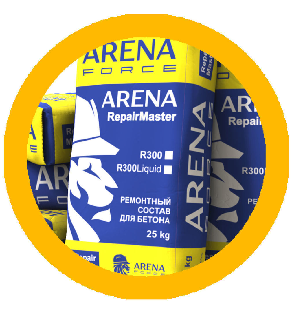 Ремонтный состав для бетона ARENA M400BR 300 400 от производителя