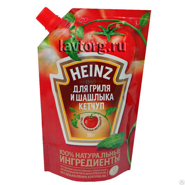 Кетчуп Heinz для гриля и шашлыка 350 гр.
