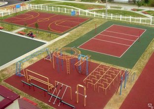Спортивные, детские площадки под ключ