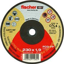 230*1,9*22,23мм диск отрезной (сталь, нерж.сталь) FCD-FP FISCHER