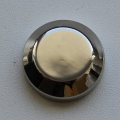 D20 заглушка цилиндр с внутренней резьбой М6, никель