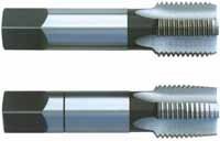 G 1 1/2 комплект метчиков трубных цилиндрических, (2шт)