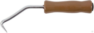 Крюк для скручивания проволоки 220мм, деревянная ручка 
