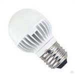 Лампа св/д шар G45 Е27 5/5.4W 4000К (холодный свет) 89х45 Premium Ecola 