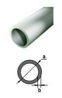 Ф18*2000мм трубка алюминиевая (толщина стенки 1,2-2,0мм) серебро