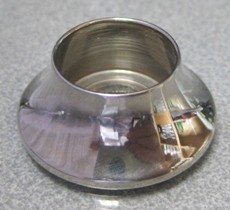 12*4,5мм М3 шайба вогнутый радиус для DIN 912 (никель, полировка)