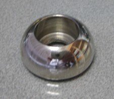 Шайба 16*5,0 мм М4 шарообразная для DIN 912 (никель, полировка) Россия