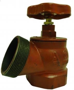 Клапан пожарный чугунный КПЧ-65-1 угловой