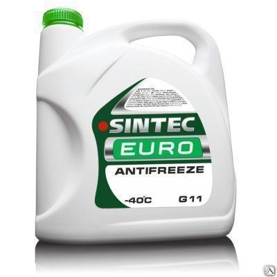 Антифриз sintec euro зеленый