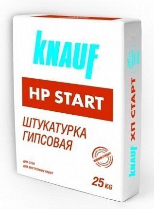 Штукатурка КНАУФ HP-Start (25кг) гипсовая