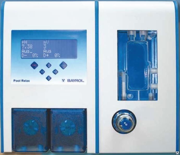Станция обработки воды автоматическая Poоl Relax Chlorine Cl, pH