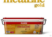 Metaline Gold Металайн - акриловая краска с ультрамодным эффектом металлик.