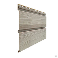 Сайдинг виниловый Брус Деке LUX D6S (Орех)