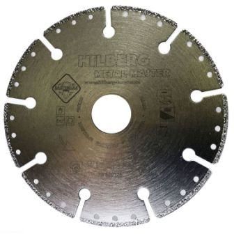 125*1,8*22,2мм диск отрезной алмазный Metall Master HILBERG