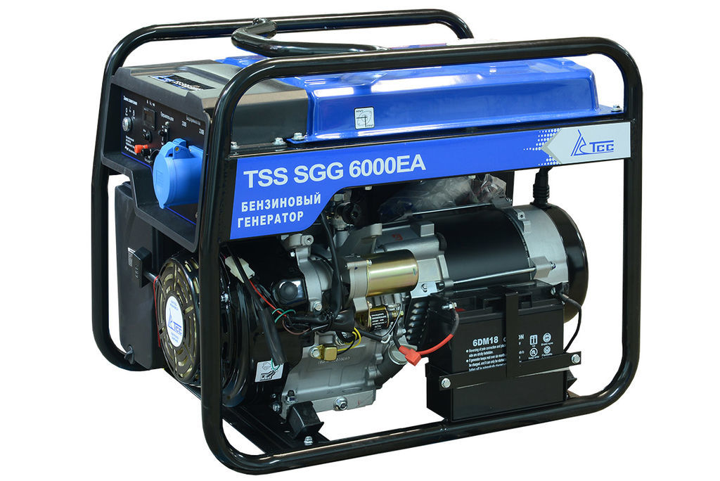 Бензогенератор TSS SGG 6000 EA 3