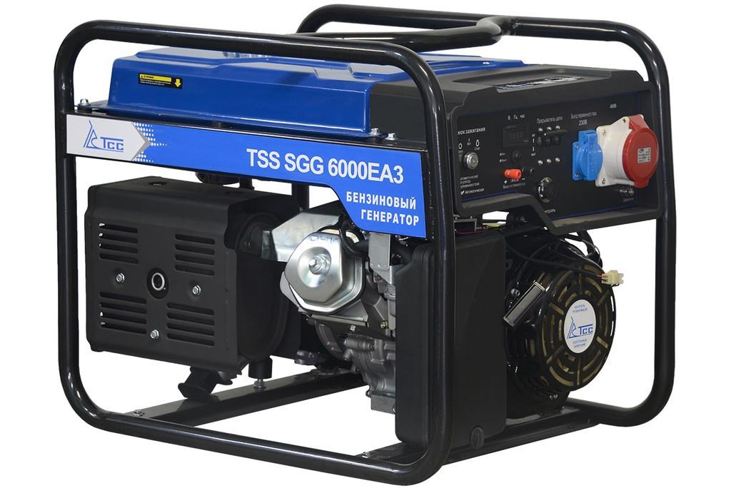 Бензогенератор TSS SGG 6000 E3A с АВР 1
