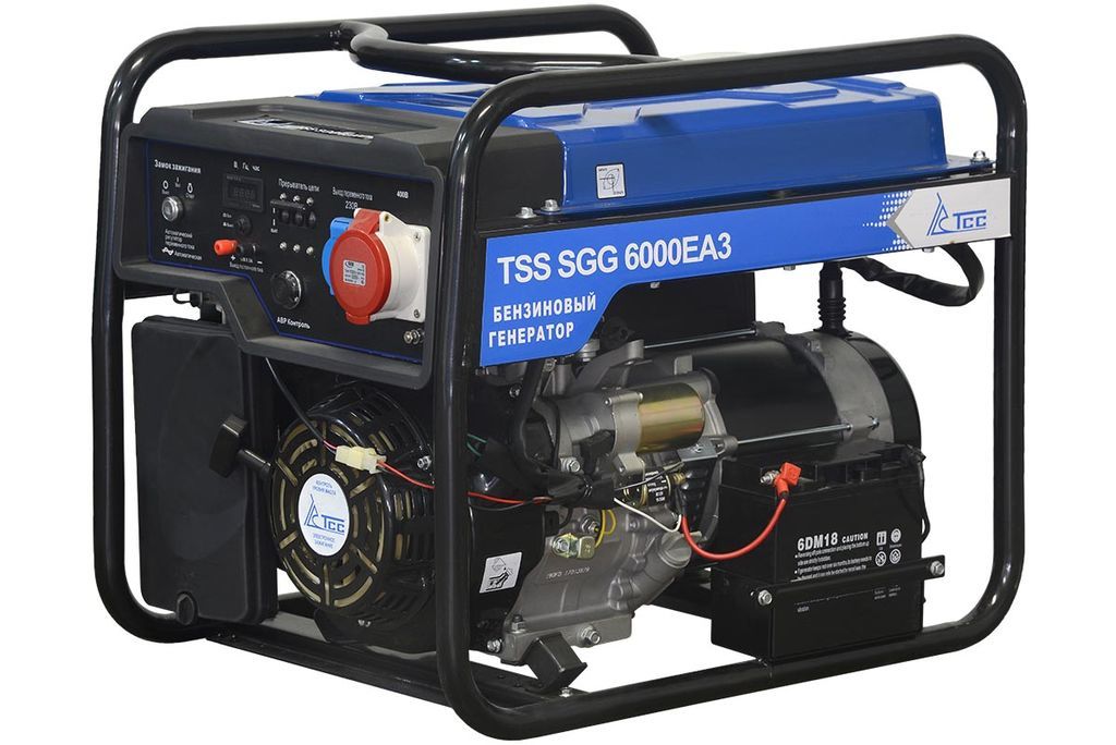 Бензогенератор TSS SGG 6000 E3A с АВР 2