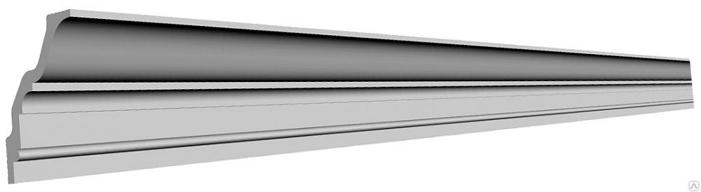 Плинтус потолочный Glanzepol GP-70 ( 89х65)