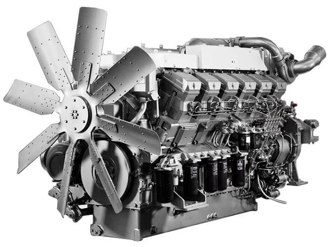 Двигатель дизельный S12r-pta-c