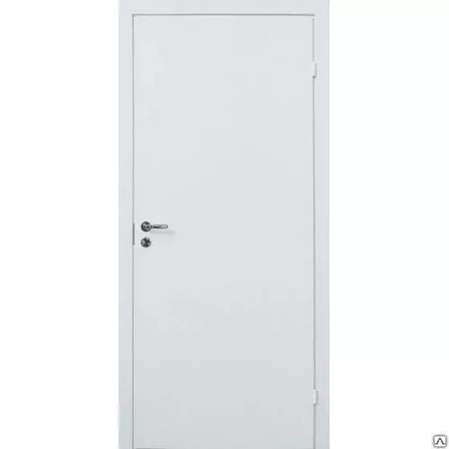 Дверное полотно М10х21 "VELLDORIS" крашенное белое, врезка под замок 2014
