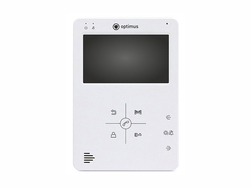 Optimus VM-4.0 (Белый) Монитор видеодомофона цветной