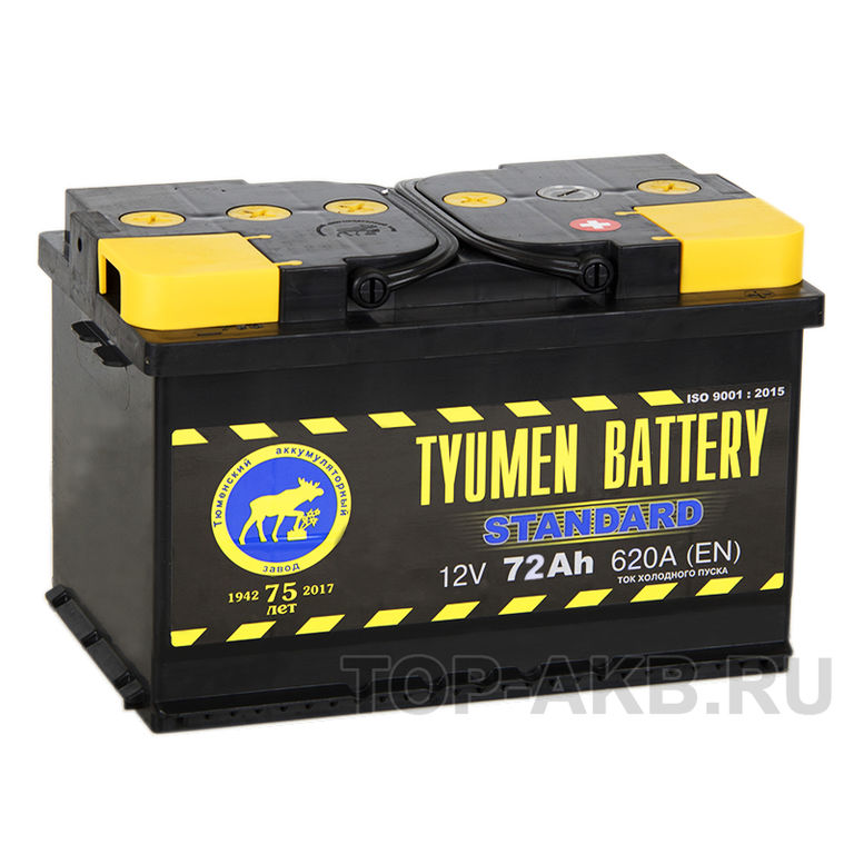 Аккумулятор TYUMEN BATTERY 6СТ-70L STANDARD о/п