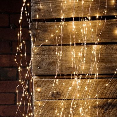 Гирлянда "Занавес (дождь)" роса 320 LED, 2х2 м, разноцветная фото 6