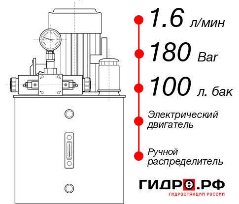 Маслостанция НЭР-1,6И1810Т