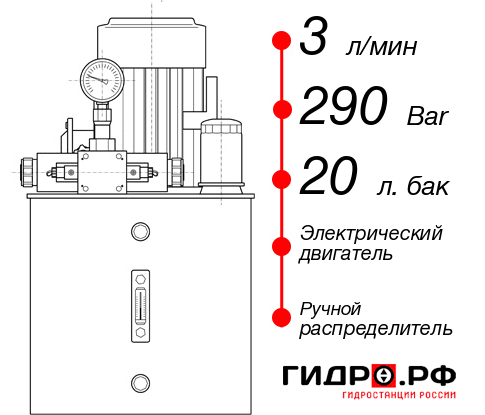 Гидравлическая станция НЭР-3И292Т