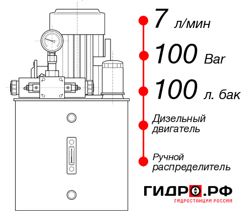 Маслостанция НДР-7И1010Т