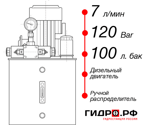 Маслостанция НДР-7И1210Т