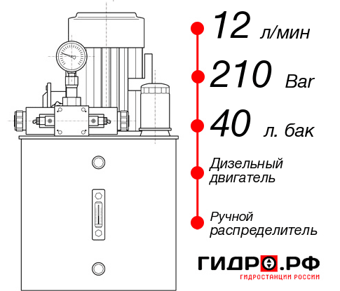 Маслостанция НДР-12И214Т