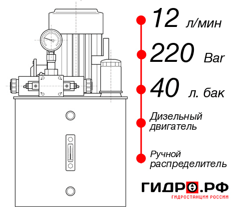 Маслостанция НДР-12И224Т