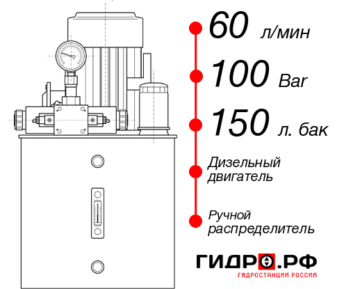 Гидравлическая станция НДР-60И1015Т