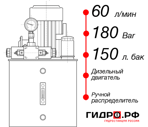 Гидравлическая станция НДР-60И1815Т