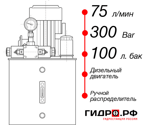 Маслостанция НДР-75И3010Т