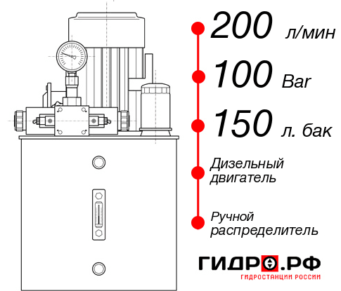 Маслостанция НДР-200И1015Т