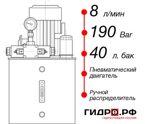 Гидравлическая станция НПР-8И194Т