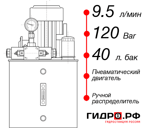 Гидравлическая станция НПР-9,5И124Т