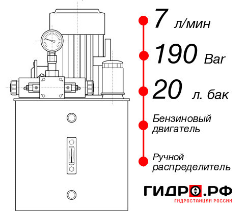 Гидравлическая станция НБР-7И192Т