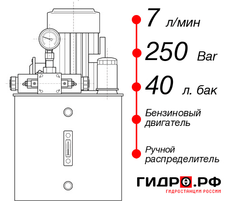 Гидравлическая станция НБР-7И254Т