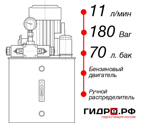 Гидравлическая станция НБР-11И187Т