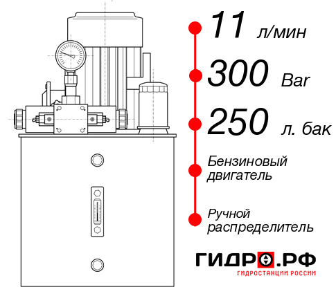 Гидростанция НБР-11И3025Т