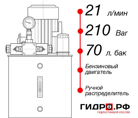 Гидравлическая станция НБР-21И217Т