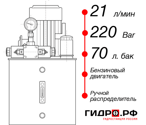 Гидравлическая станция НБР-21И227Т
