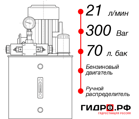Гидравлическая станция НБР-21И307Т