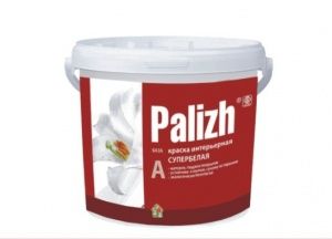 Краска вододисперсионная для обоев 3 л Palizh
