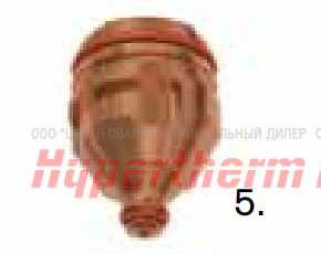Hypertherm Centricut для Kjellberg Сопло CoolFlow™ 130A G2012Y