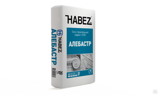 Гипс строительный HABEZ-ГИПС-Алебастр, 25 кг 